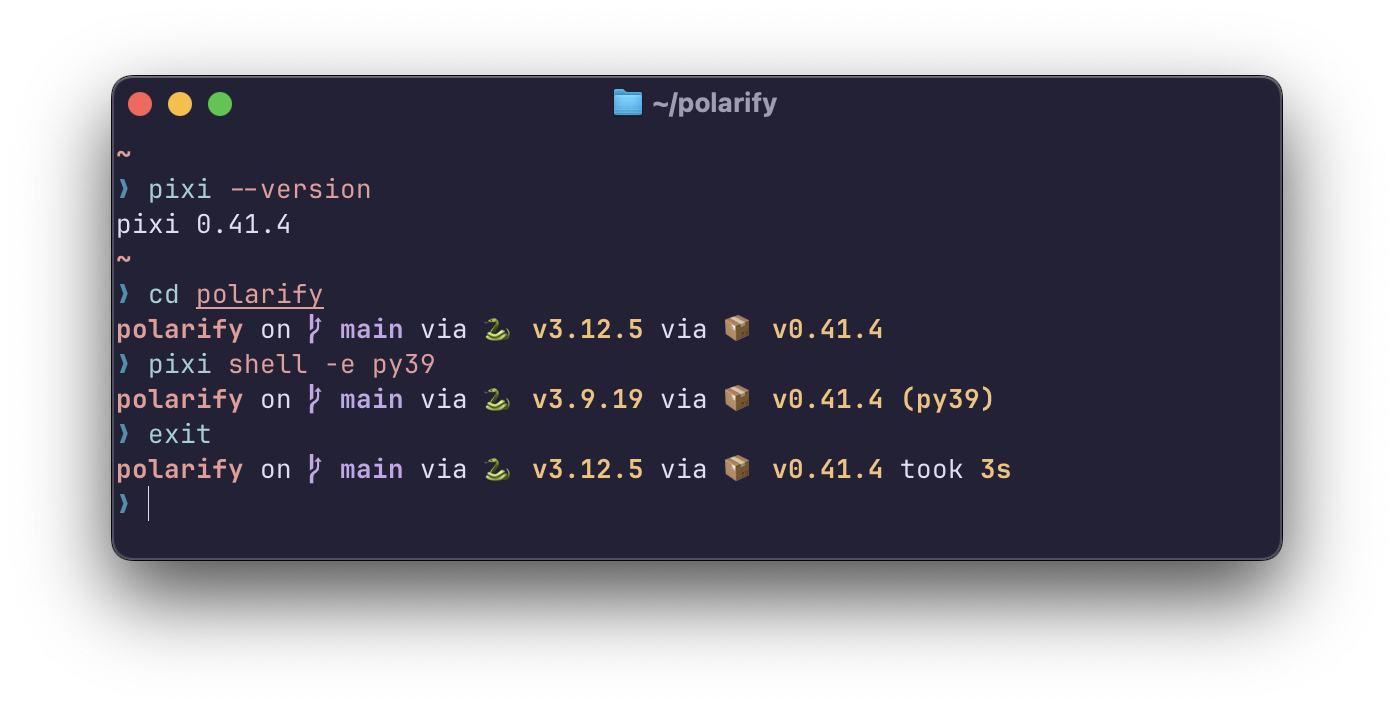 Starship with Pixi support
