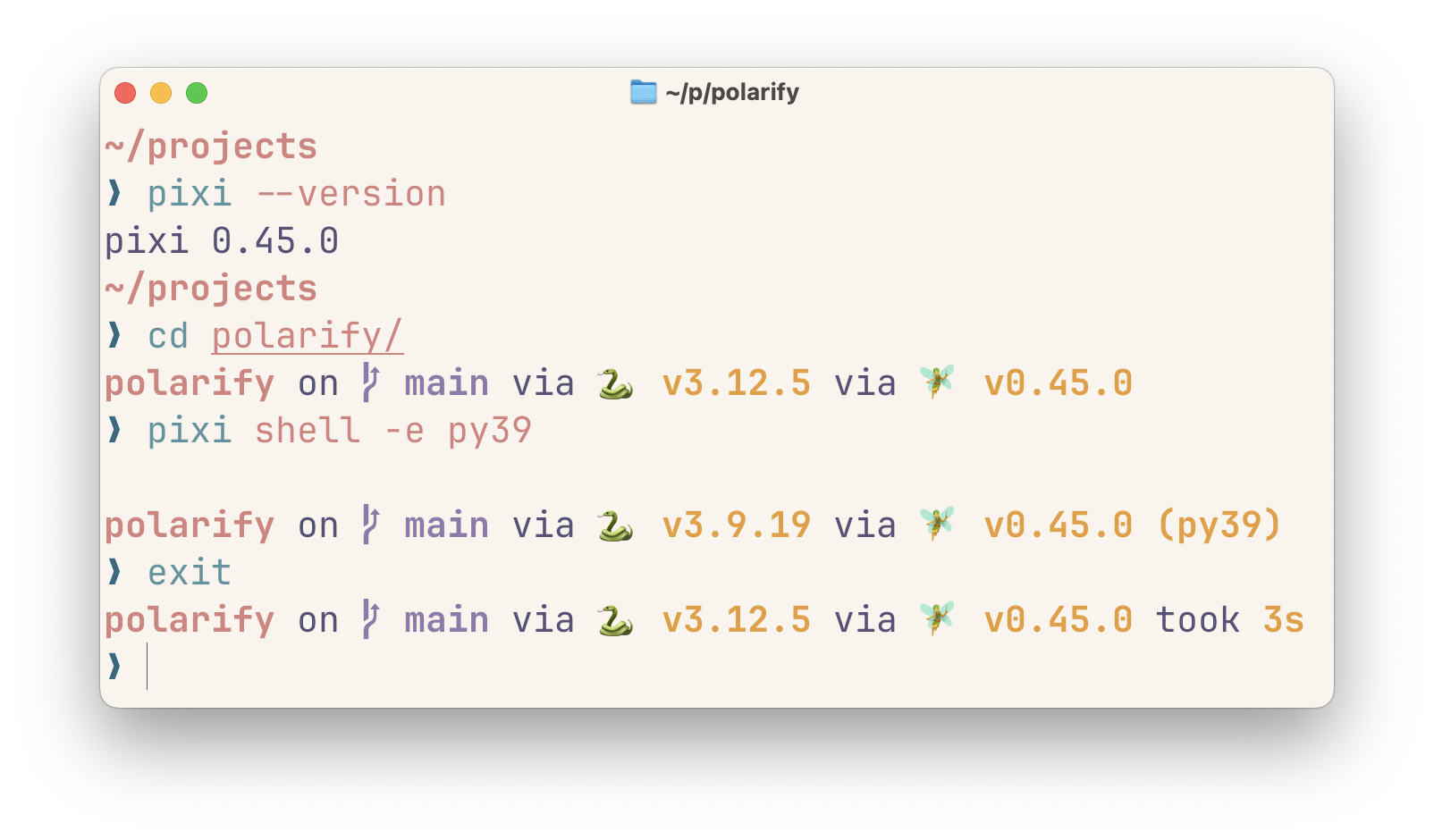 Starship with Pixi support